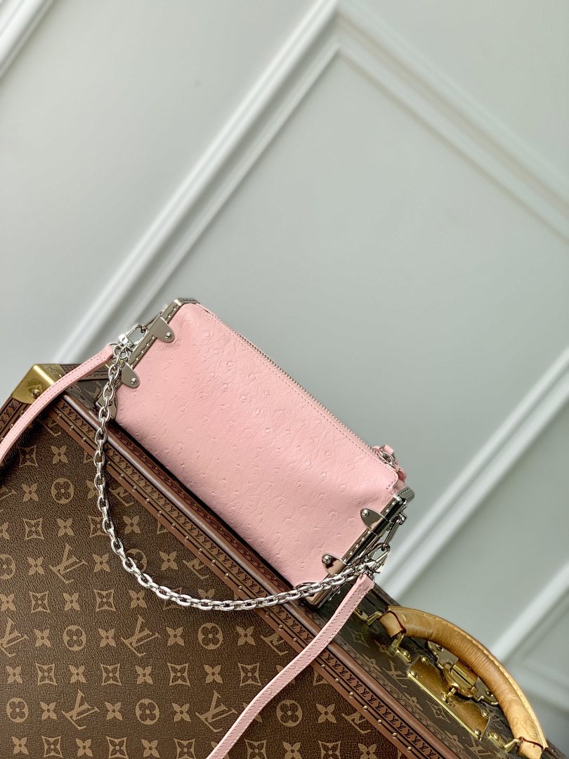 Sac à main Trunk – Réf. M25445 · Rose