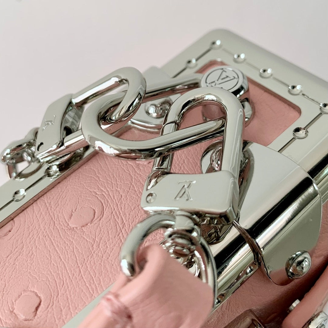 Sac à main Trunk – Réf. M25445 · Rose