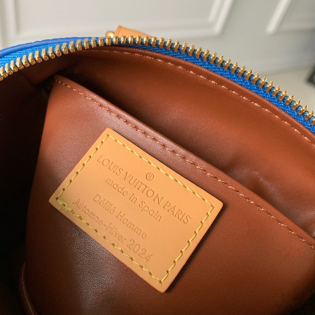 Sac à main Speedy – Réf. M24419 · Bleu