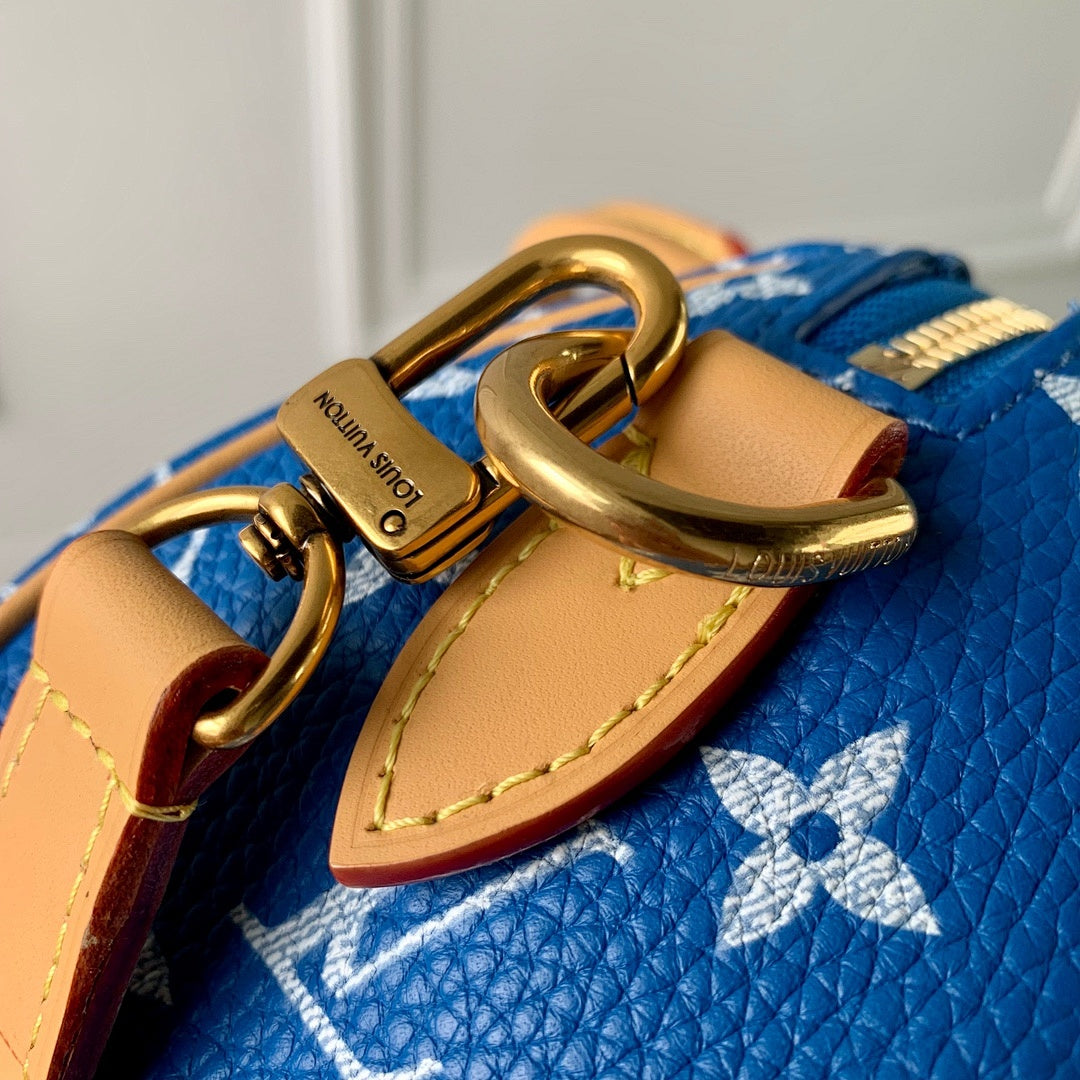 Sac à main Speedy – Réf. M24419 · Bleu