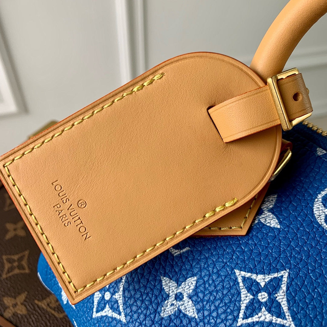 Sac à main Speedy – Réf. M24419 · Bleu