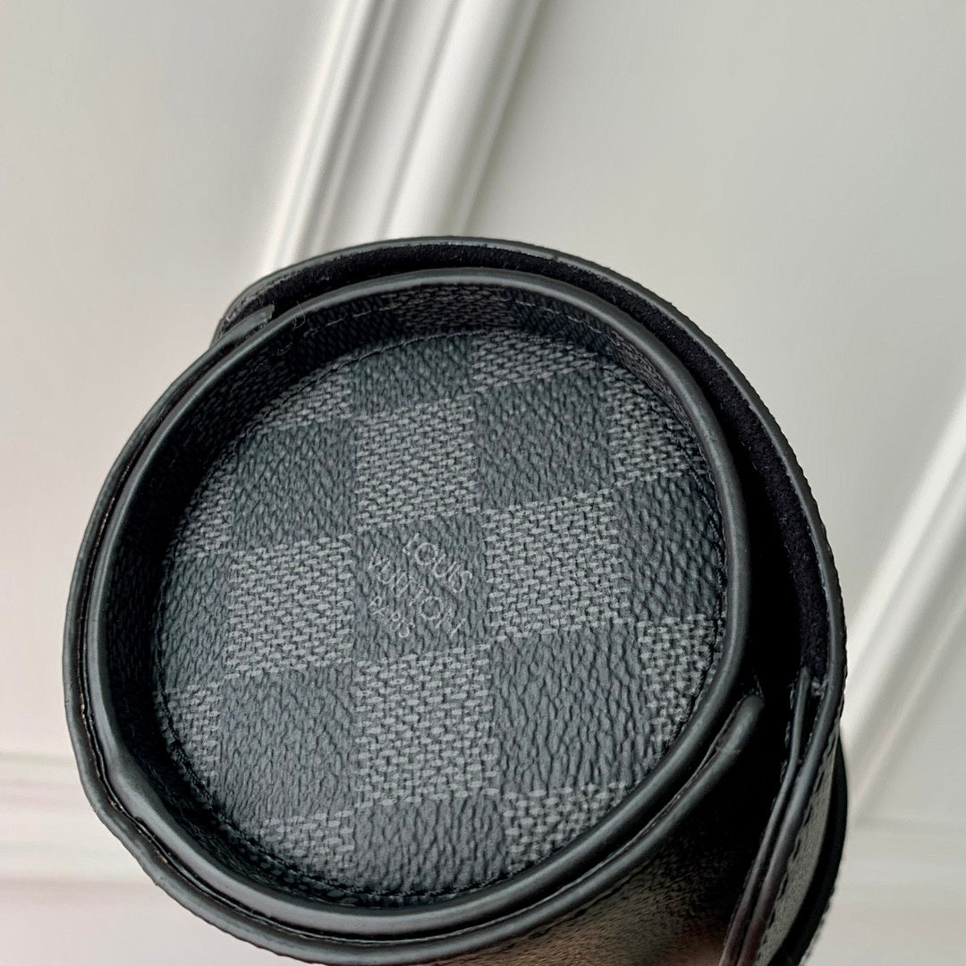 Pochette – Réf. HH91 · Damier Graphite