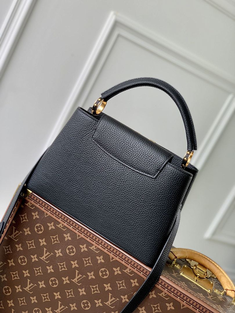 Sac à main Capucines – Réf. M24727 · Noir MM