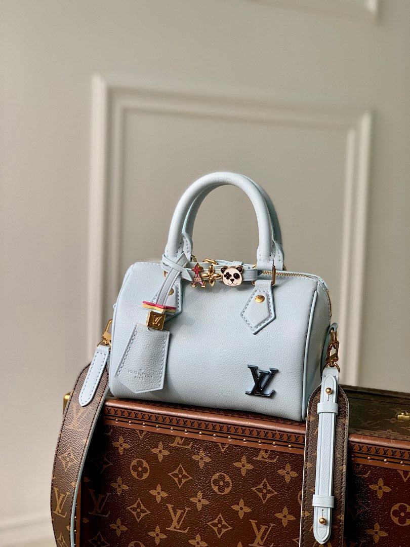 Sac à main Speedy – Réf. M24604 · Bleu