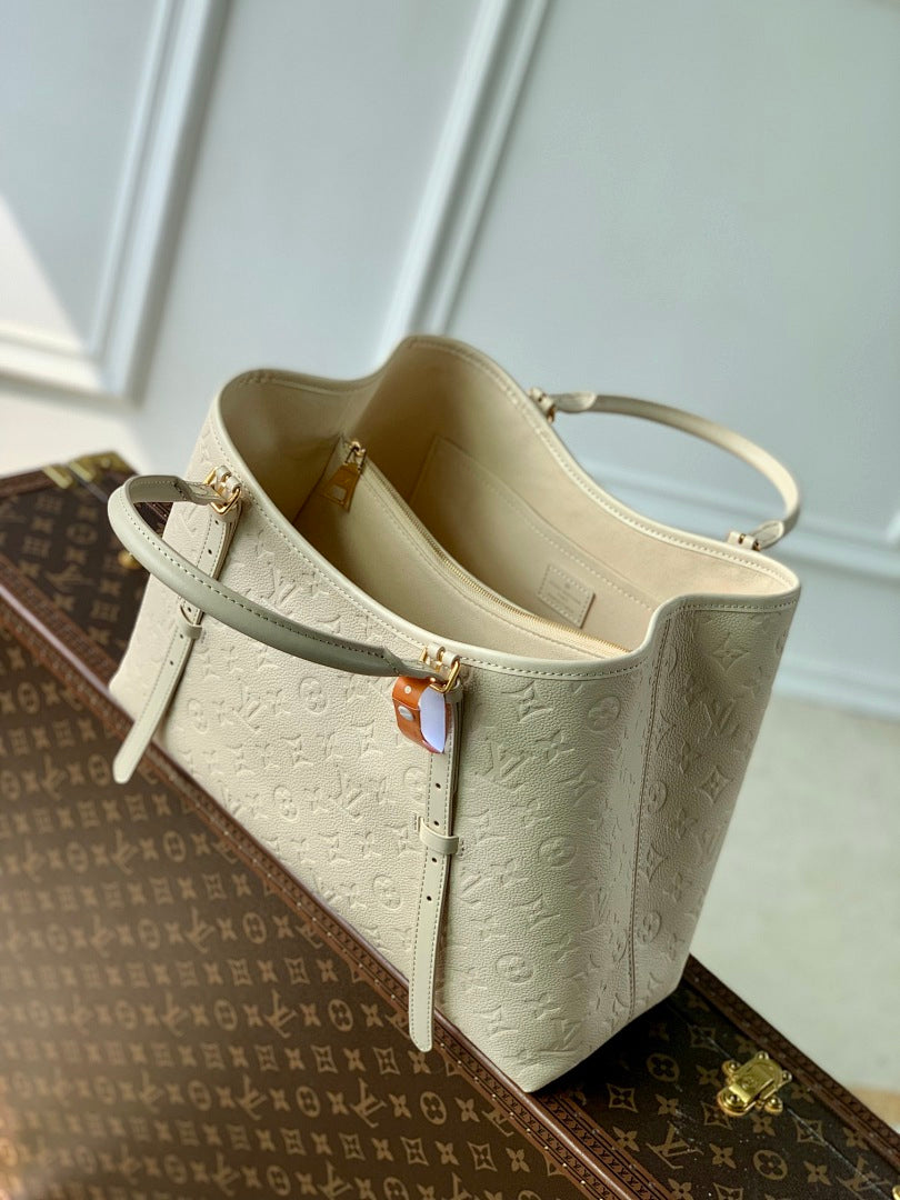Sac à main – Réf. M47185 · GM Blanc