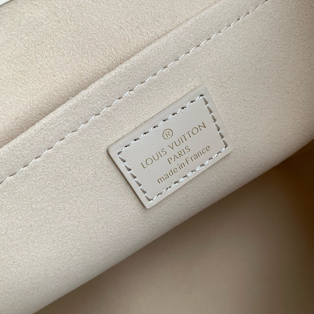 Sac à main – Réf. M47185 · GM Blanc