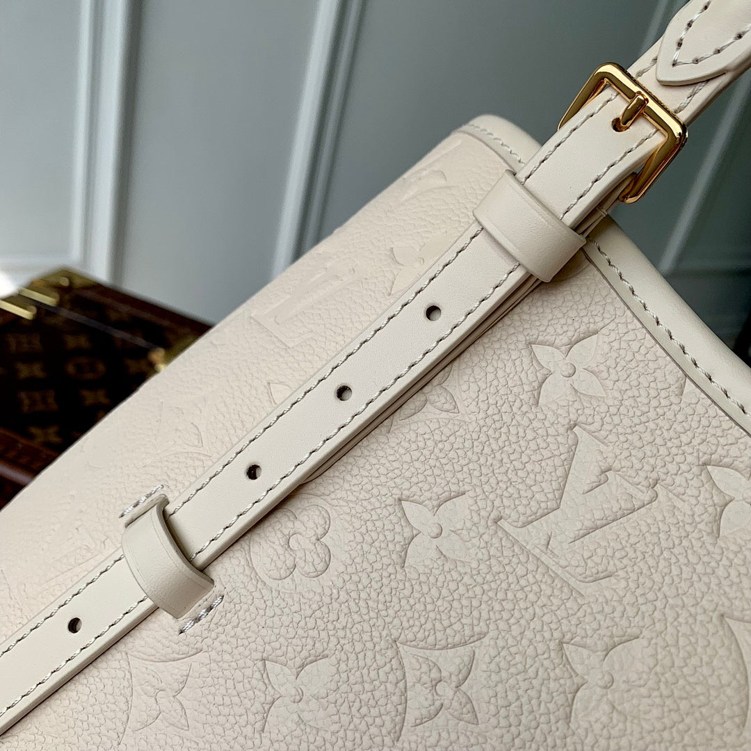 Sac à main – Réf. M47185 · GM Blanc
