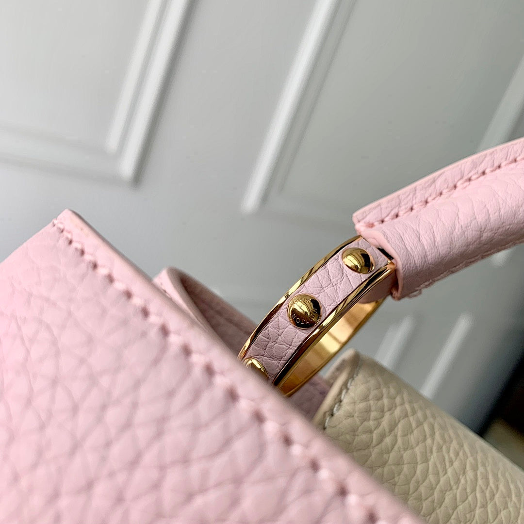 Sac à main Capucines – Réf. M23950 · Mini Rose