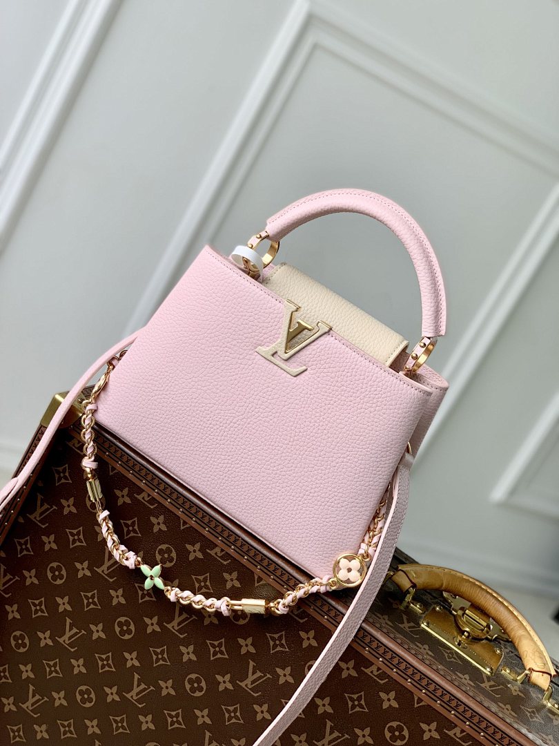 Sac à main Capucines – Réf. M23950 · PM Rose