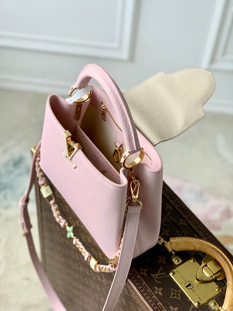 Sac à main Capucines – Réf. M23950 · PM Rose