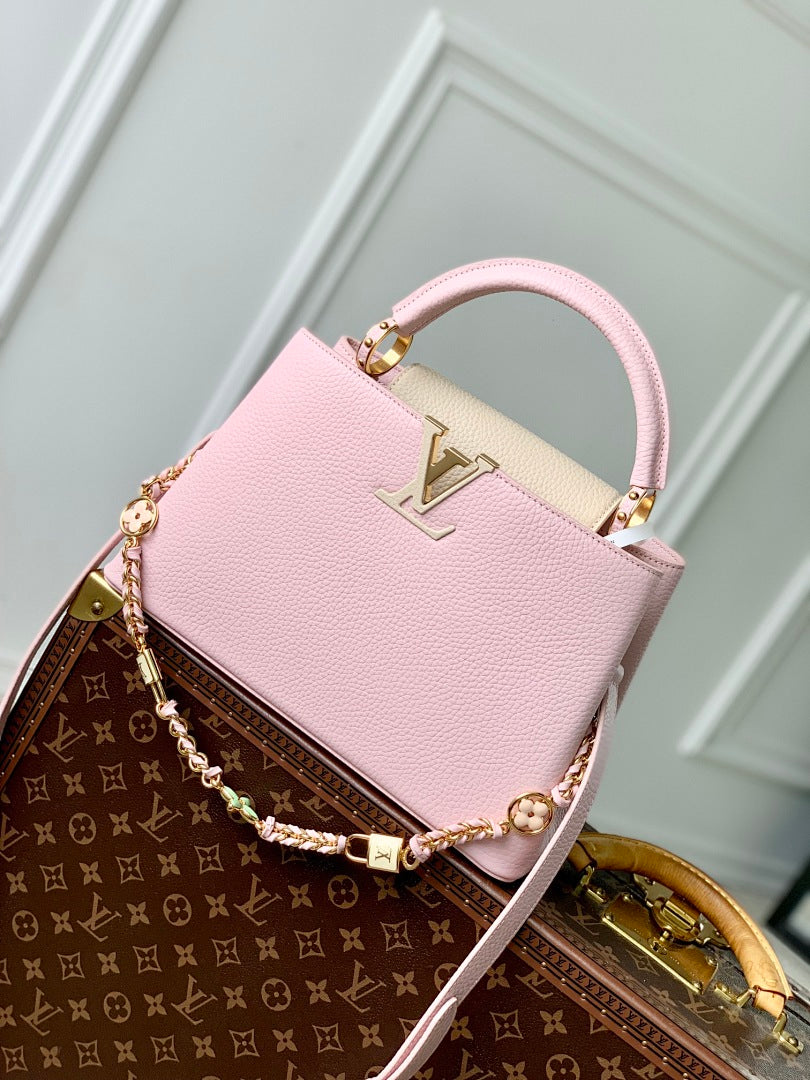Sac à main Capucines – Réf. M23950 · MM Rose