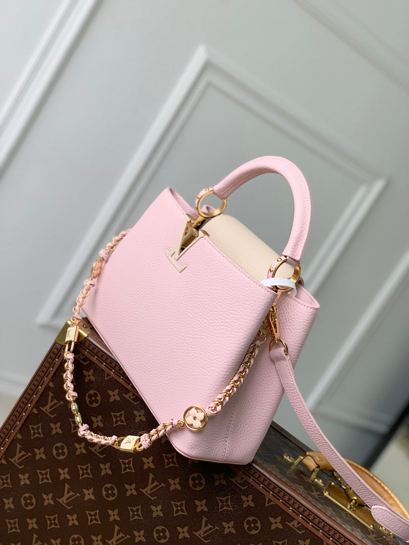 Sac à main Capucines – Réf. M23950 · MM Rose