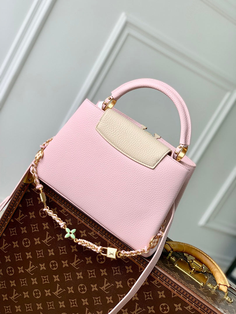 Sac à main Capucines – Réf. M23950 · MM Rose