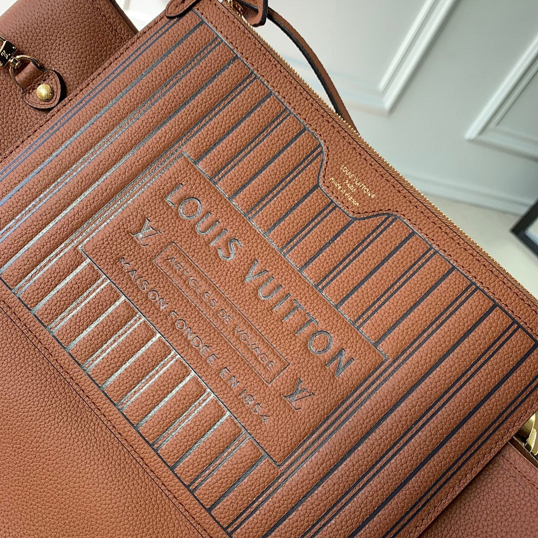 Sac à main Neverfull – Réf. M12061 · Marron