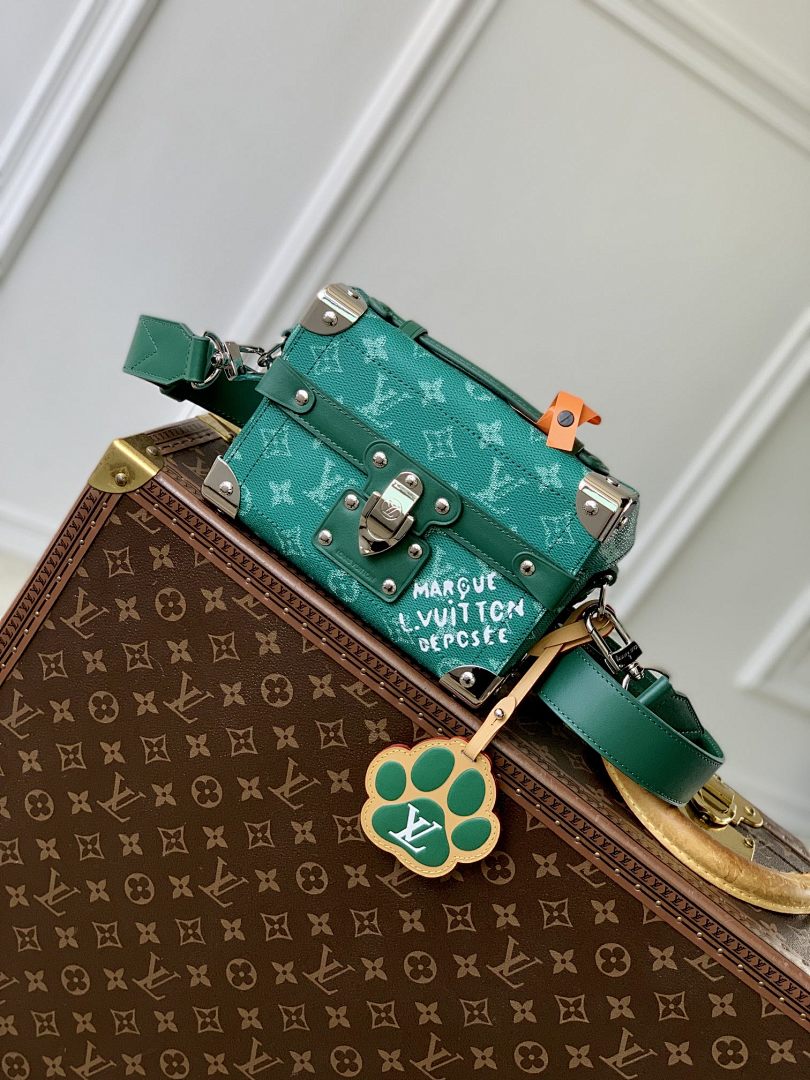 Sacoche Trunk – Réf. M12686 · Monogram Vert