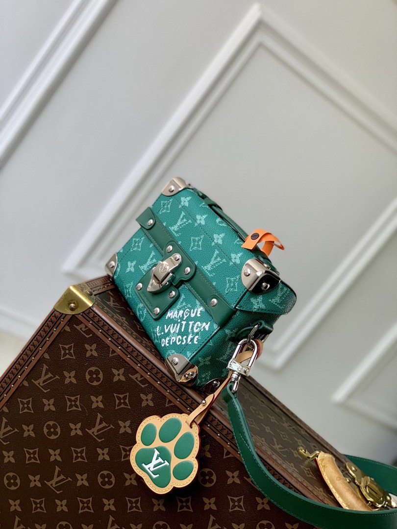 Sacoche Trunk – Réf. M12686 · Monogram Vert