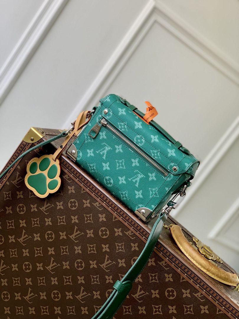 Sacoche Trunk – Réf. M12686 · Monogram Vert