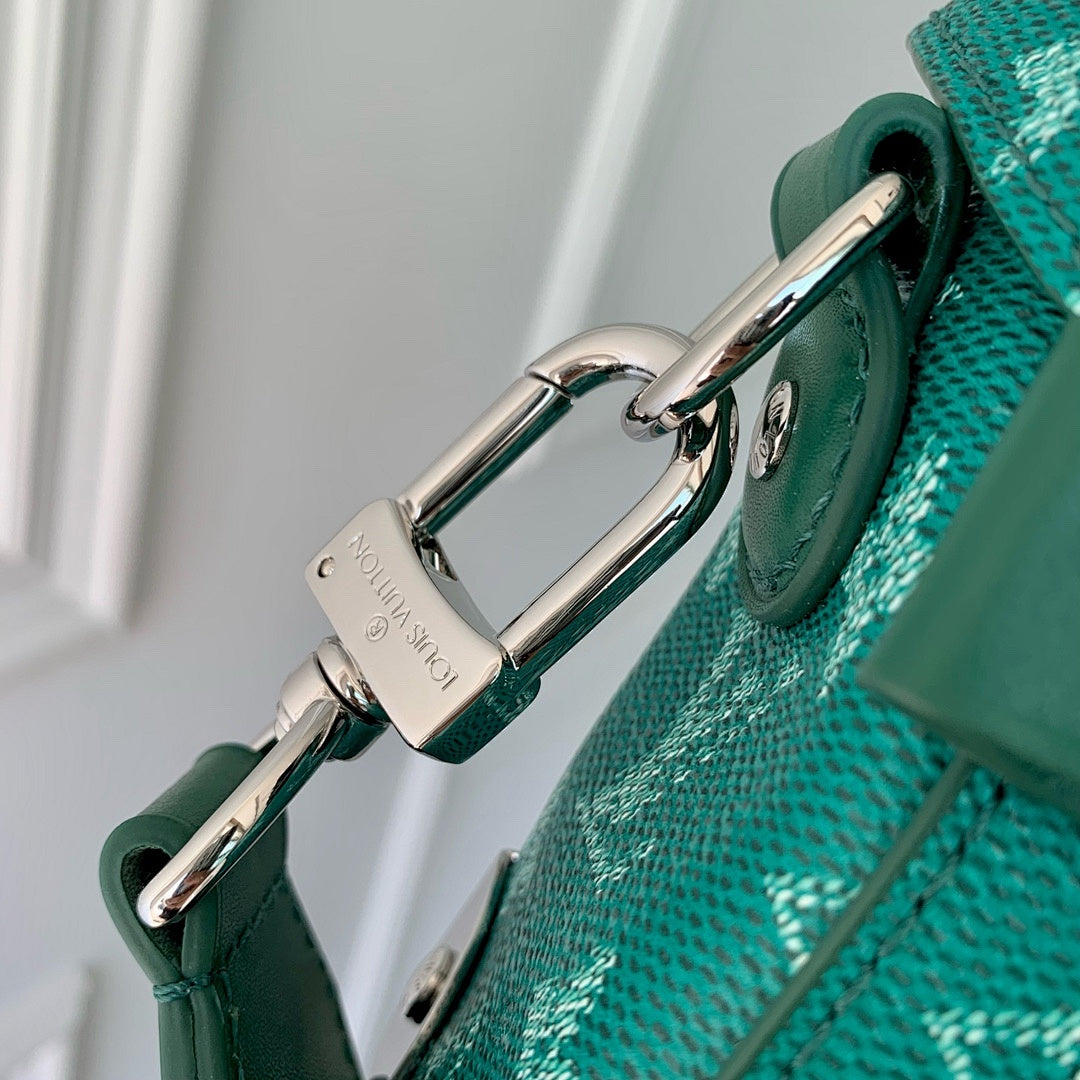 Sacoche Trunk – Réf. M12686 · Monogram Vert