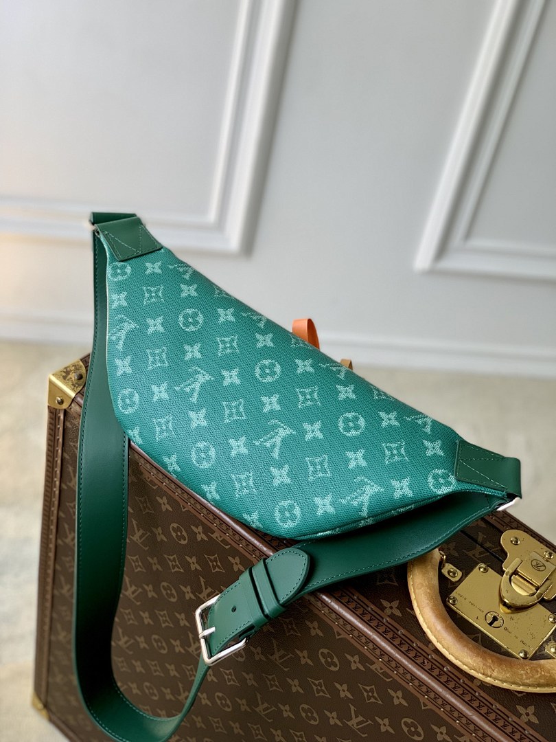 Sacoche Banane – Réf. M12867 · Monogram Vert