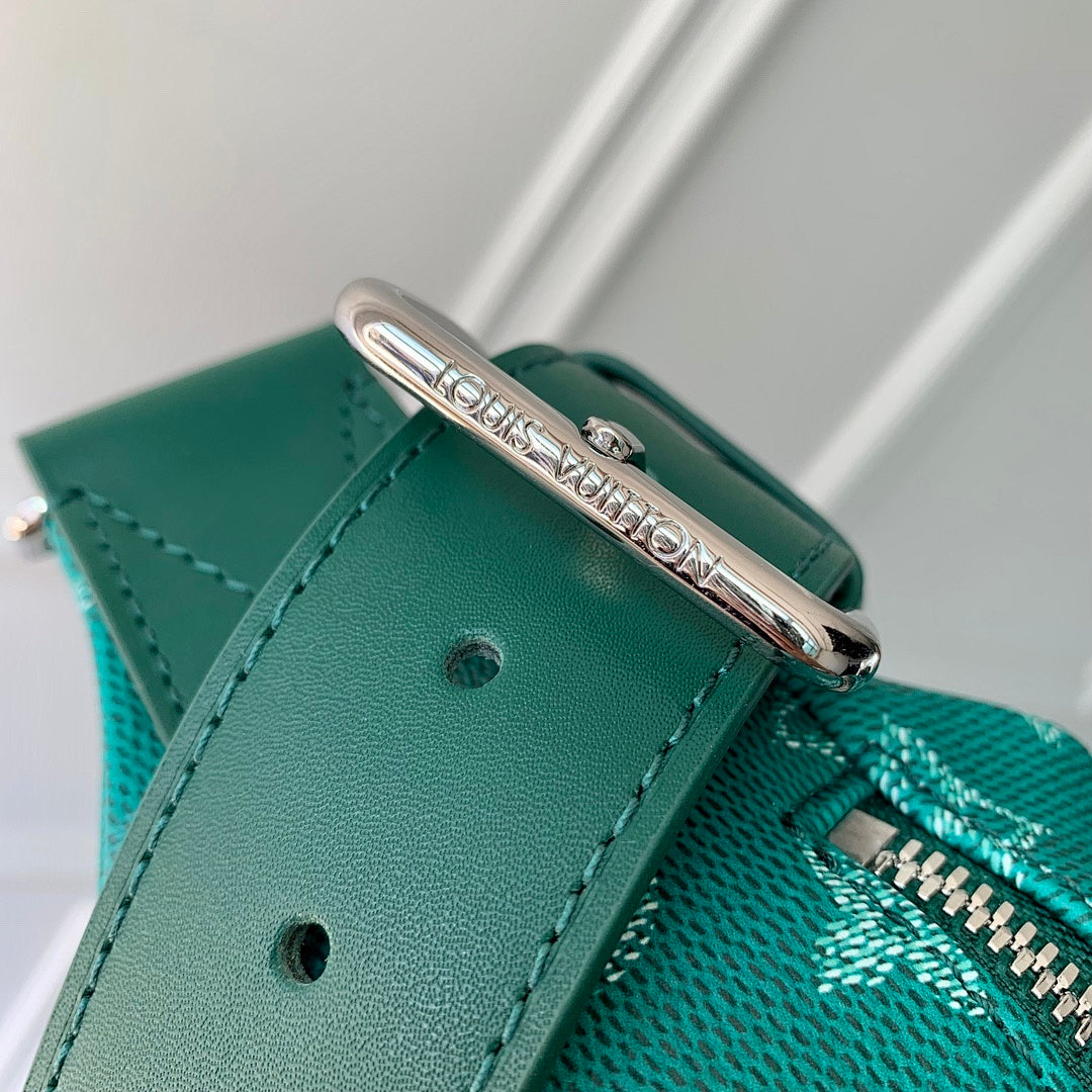 Sacoche Banane – Réf. M12867 · Monogram Vert