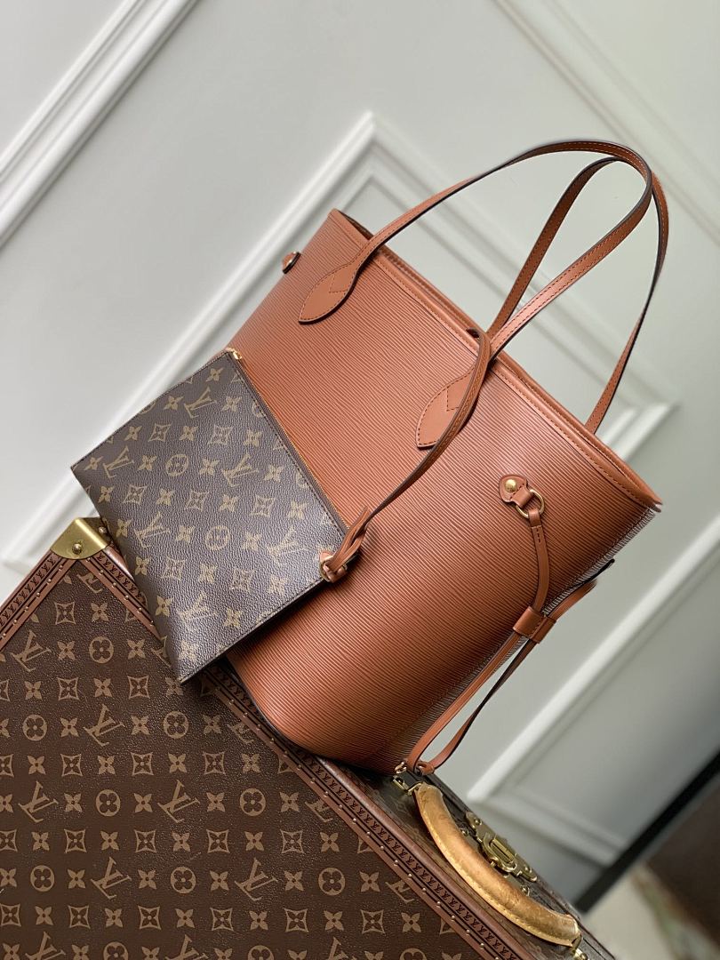 Sac à main Neverfull – Réf. M12467 · Marron