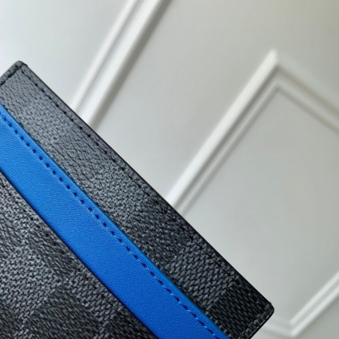 Portefeuille – Réf. N00093 · Damier Graphite
