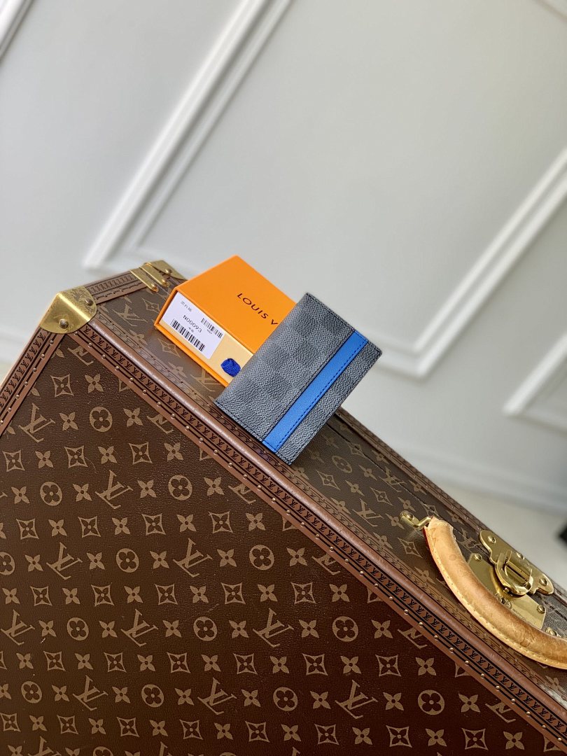 Portefeuille – Réf. N00093 · Damier Graphite