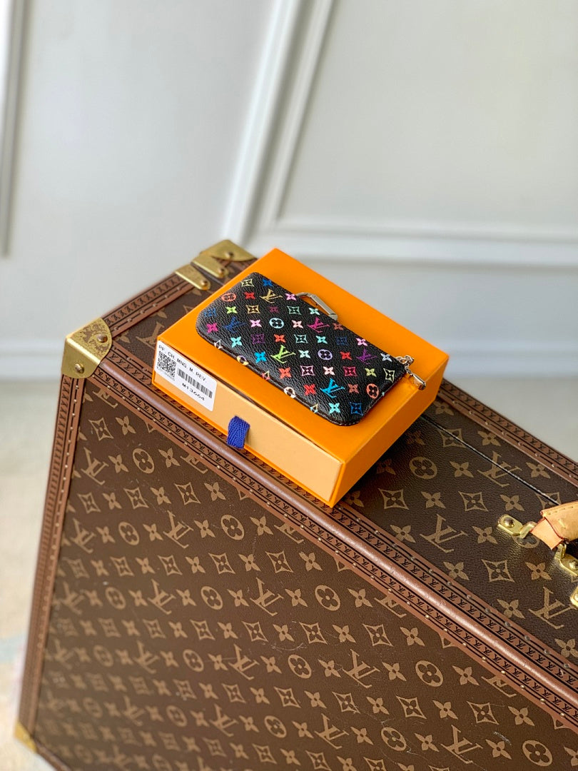 Portefeuille – Réf. M13664 · Multicolore Noir
