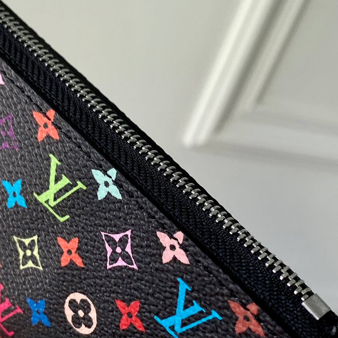 Portefeuille – Réf. M13664 · Multicolore Noir