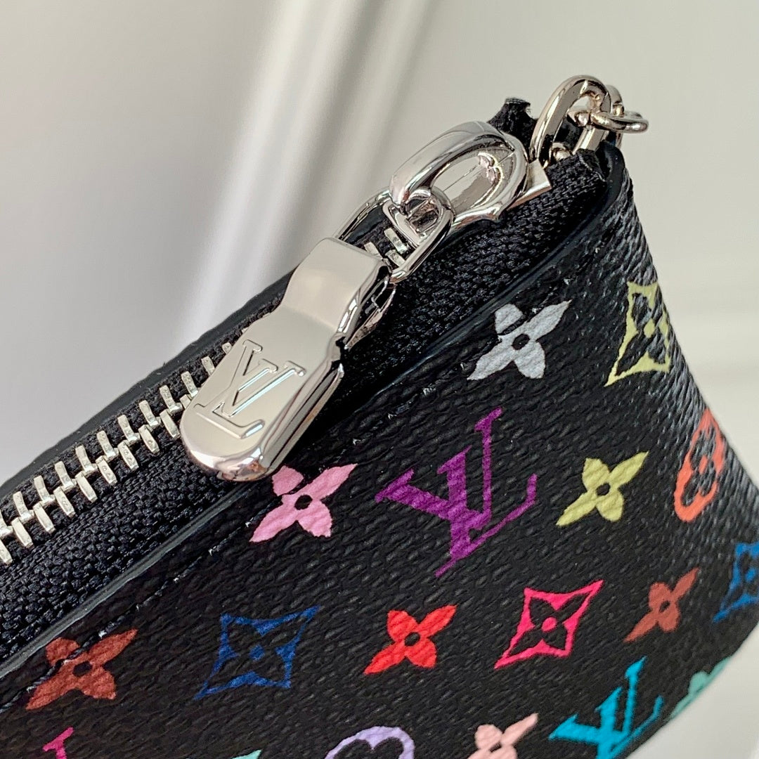 Portefeuille – Réf. M13664 · Multicolore Noir