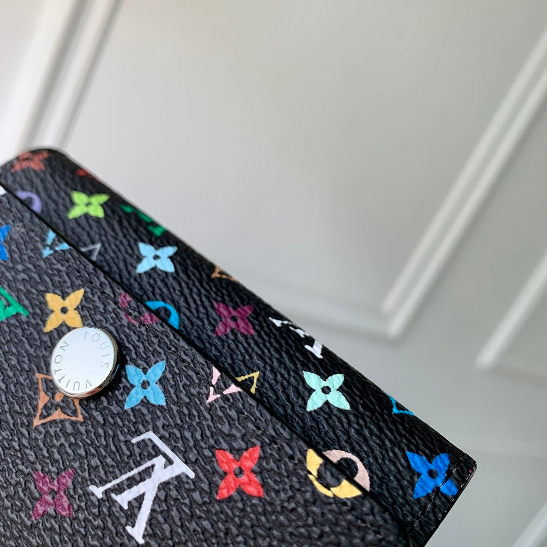 Portefeuille – Réf. M14092 · Multicolore Noir