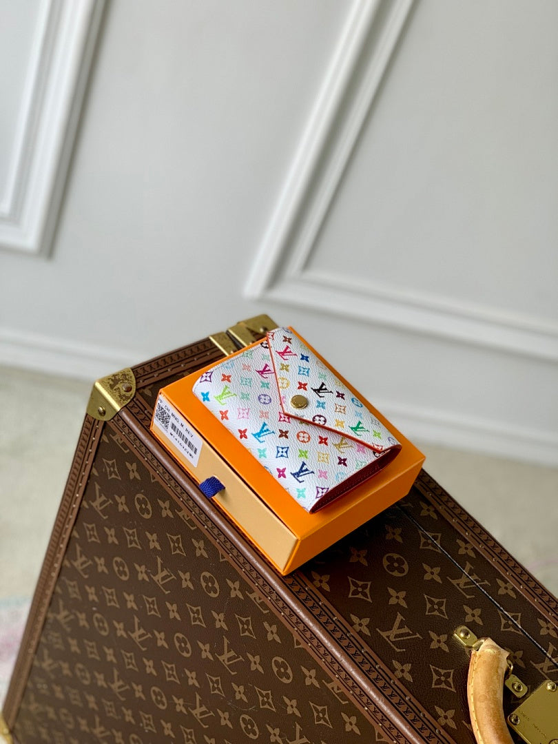 Portefeuille – Réf. M14163 · Multicolore Blanc