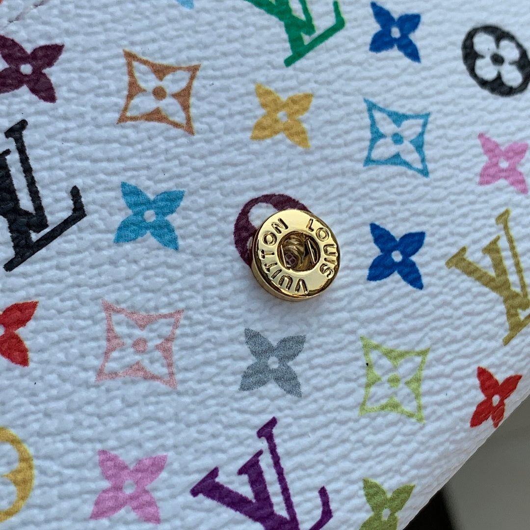 Portefeuille – Réf. M13399 · Multicolore Blanc
