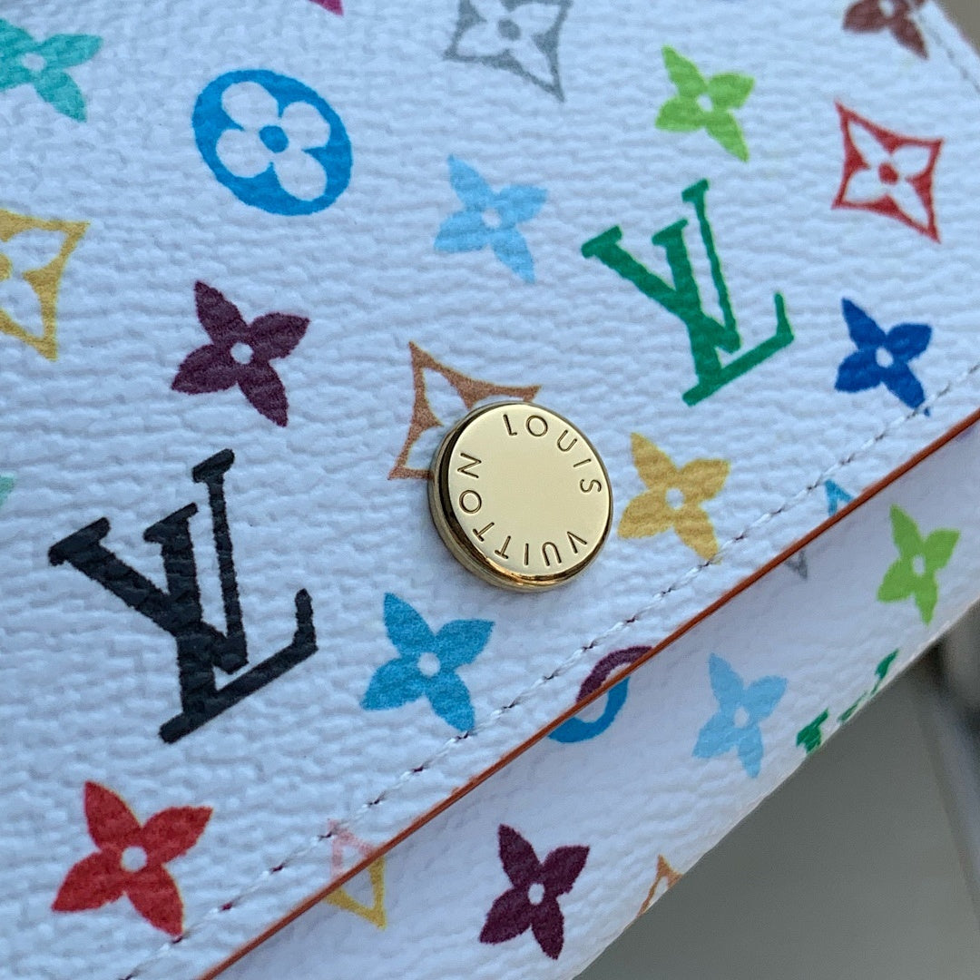 Portefeuille – Réf. M14092 · Multicolore Blanc