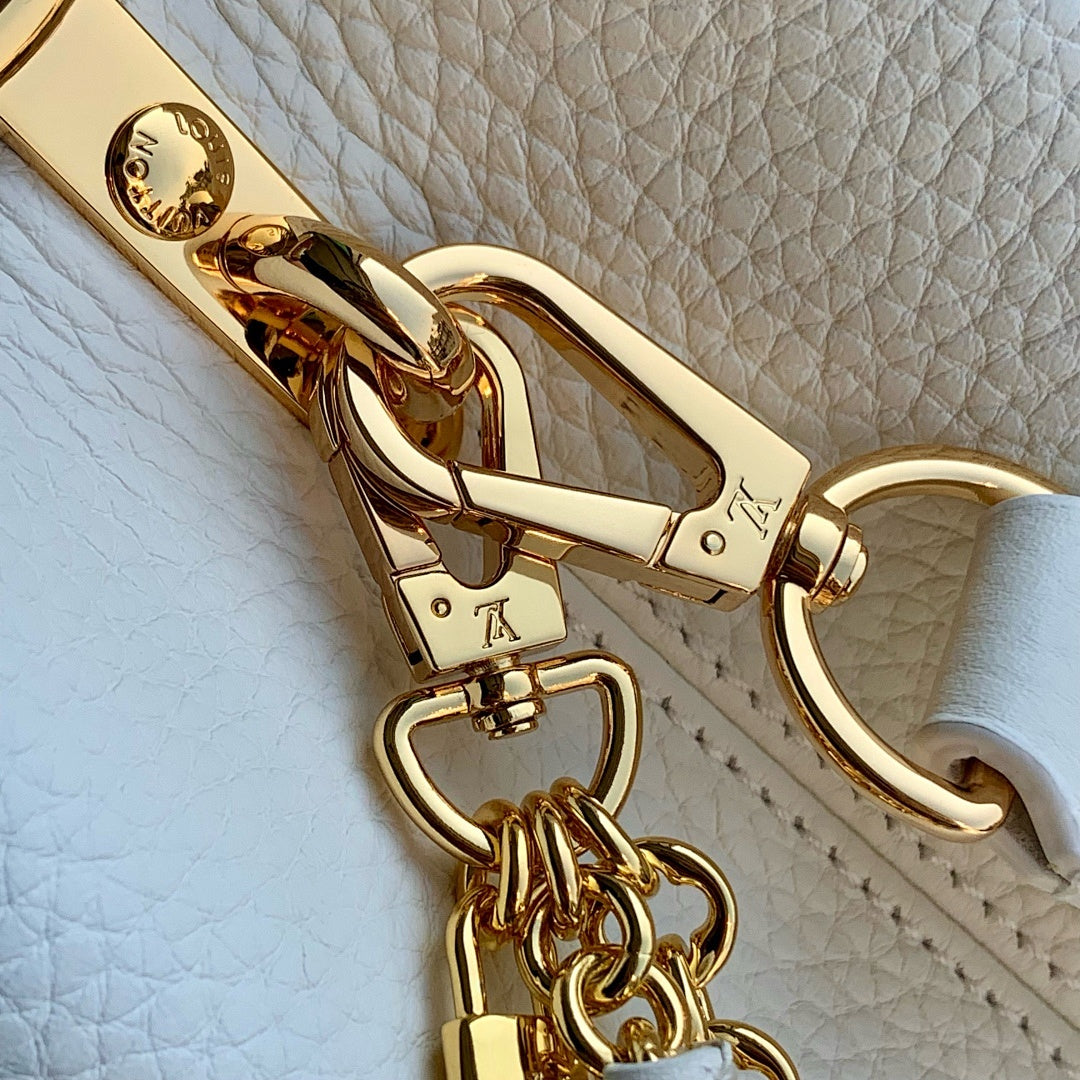 Sac à main Capucines – Réf. M12345 · PM Blanc