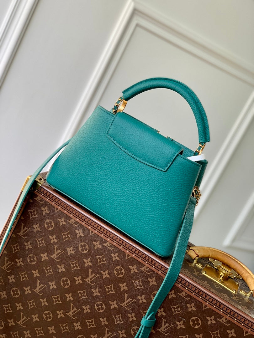 Sac à main Capucines – Réf. M12345 · PM Vert