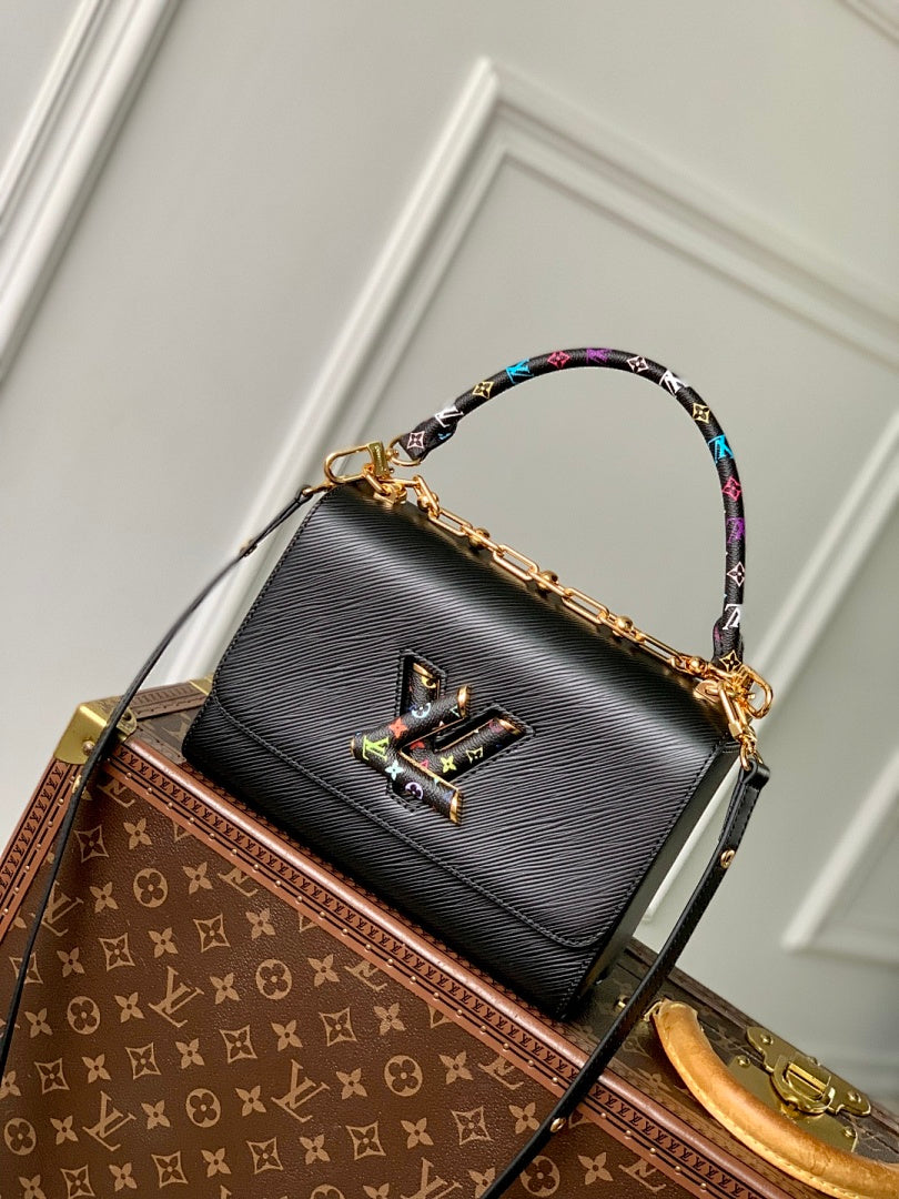 Sac à main Twist – Réf. M13243 · Multicolore Noir