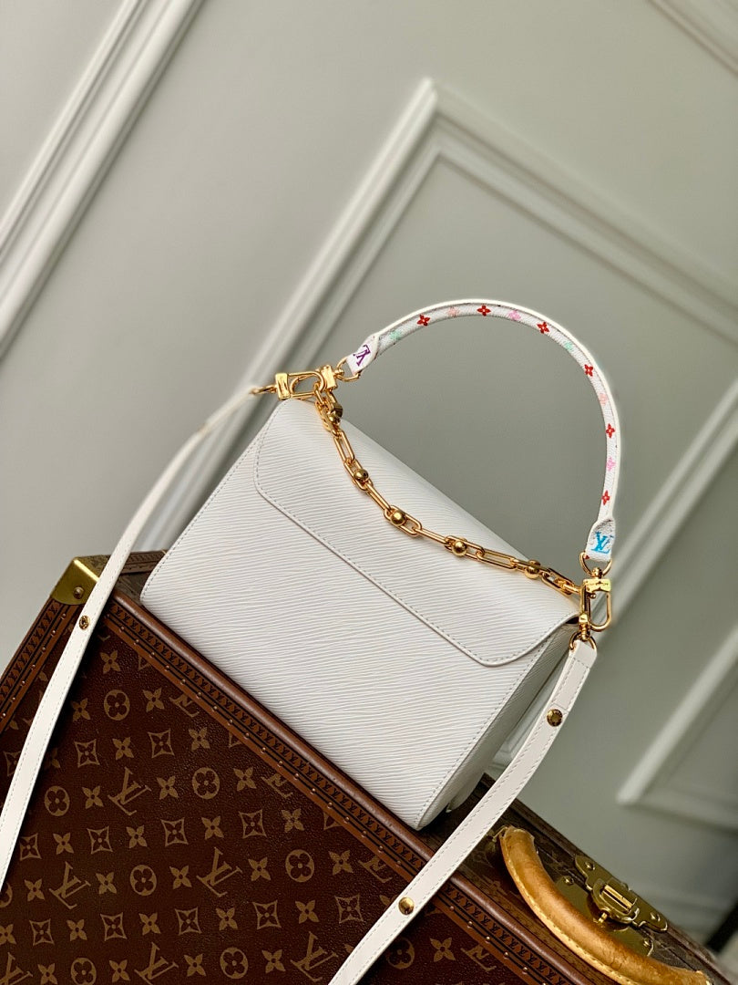 Sac à main Twist – Réf. M13678 · Multicolore Blanc