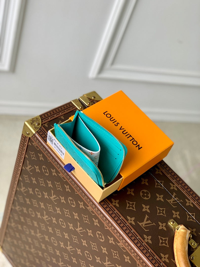 Portefeuille – Réf. M13801 · Bleu