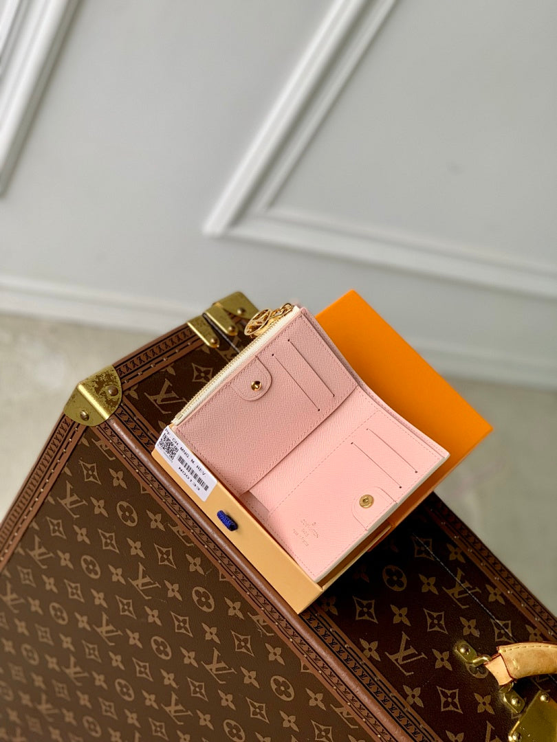 Portefeuille – Réf. N00133 · Damier Azur