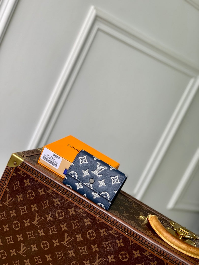 Portefeuille – Réf. M12635 · Bleu Doux