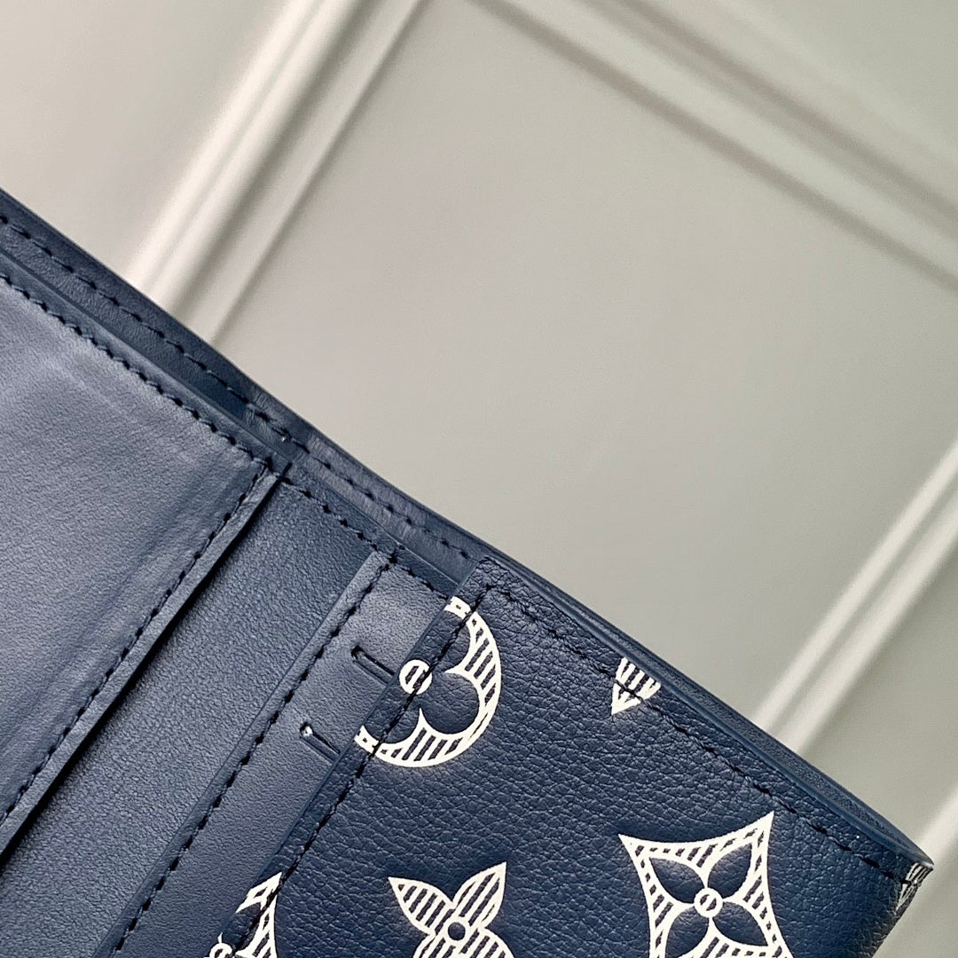 Portefeuille – Réf. M12635 · Bleu Doux
