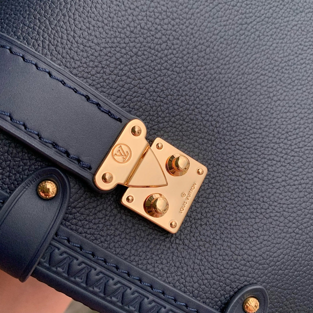 Sac à main Trunk – Réf. M15226 · Bleu Nuit