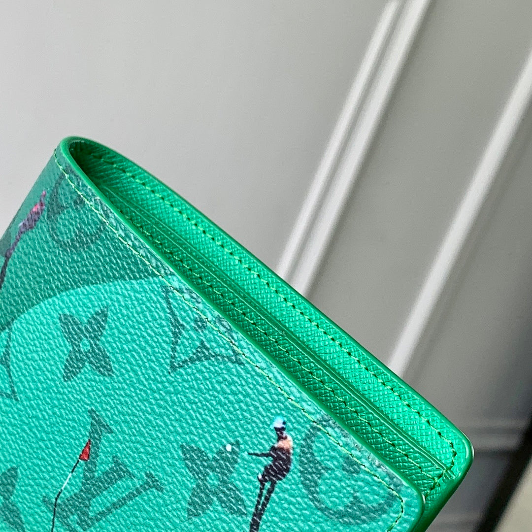 Portefeuille – Réf. M14878 · Vert