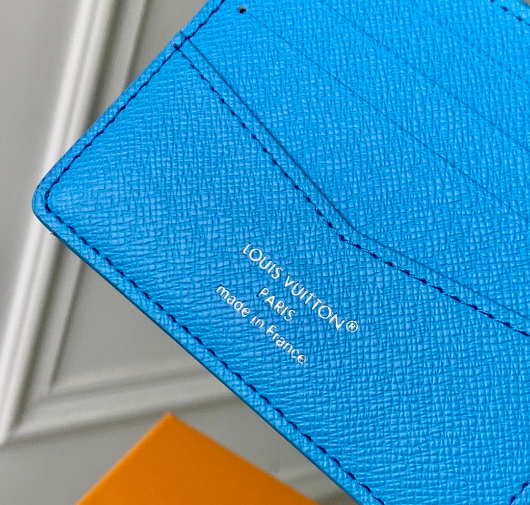 Portefeuille – Réf. M14879 · Bleu