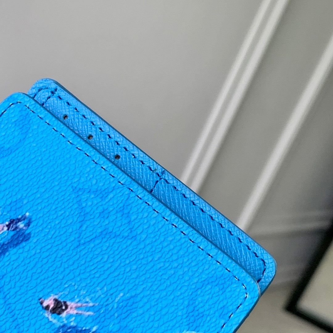 Portefeuille – Réf. M14879 · Bleu