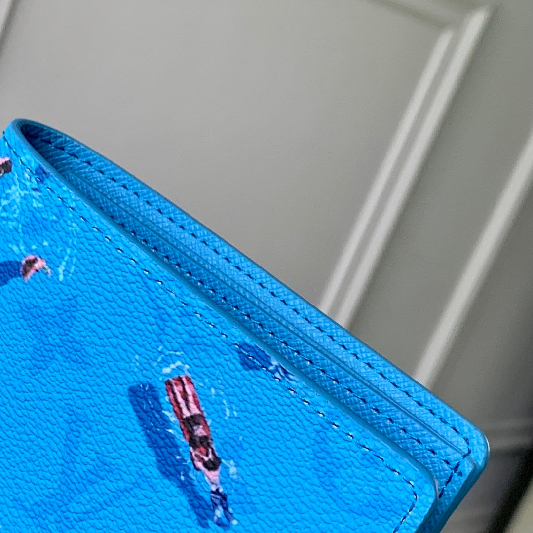 Portefeuille – Réf. M14879 · Bleu