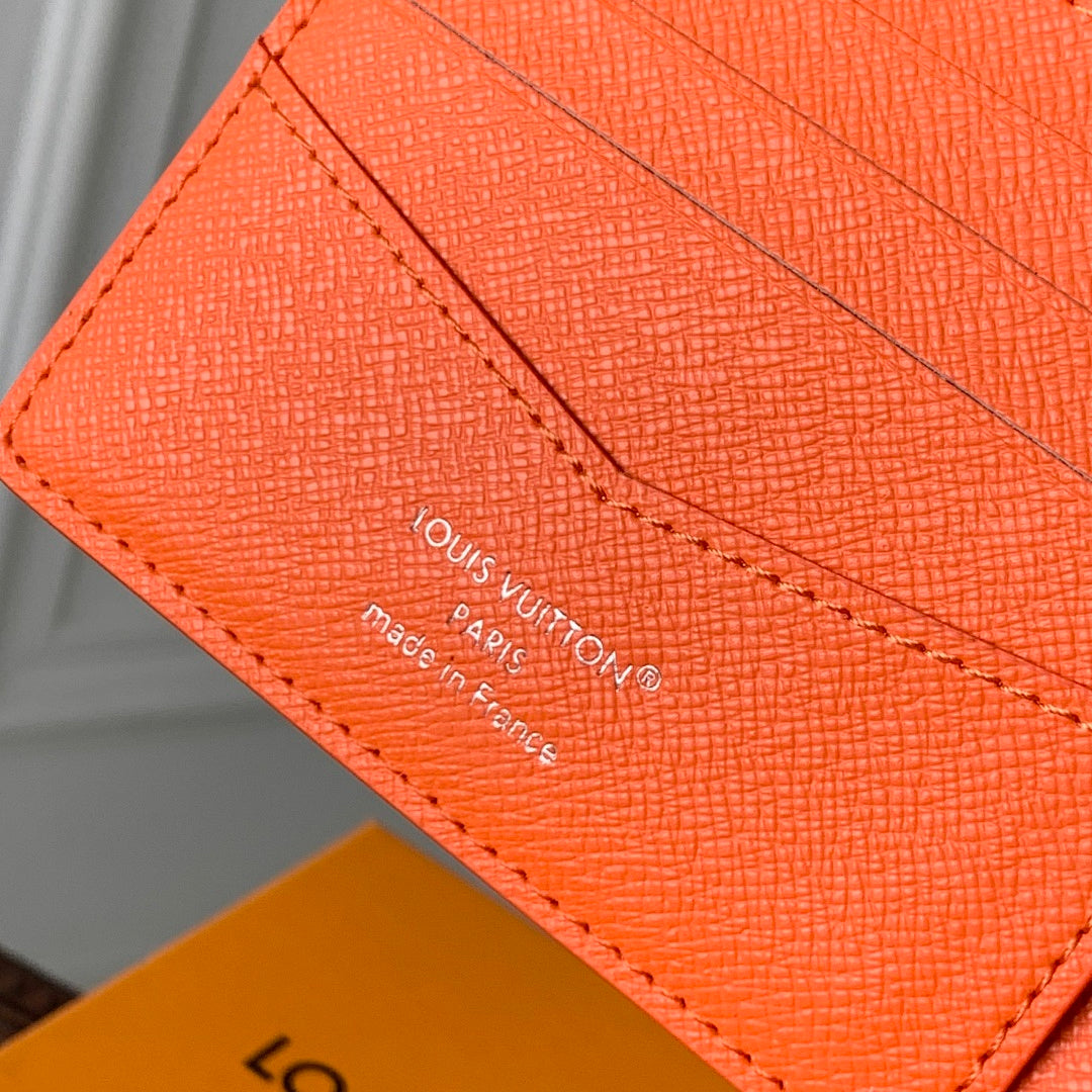 Portefeuille – Réf. M14879 · Orange