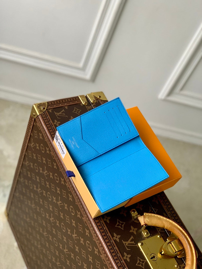 Portefeuille – Réf. M14876 · Bleu