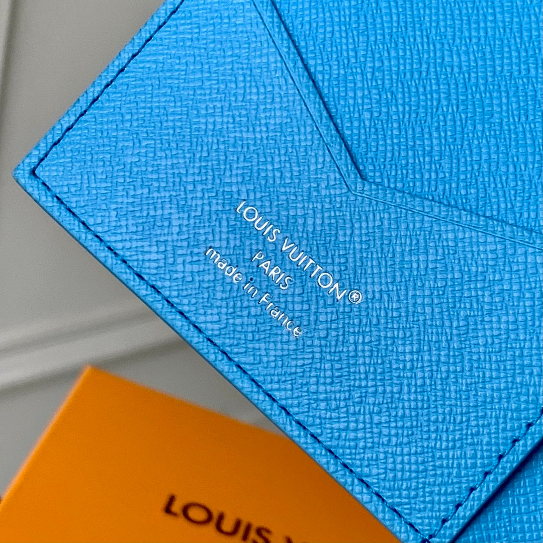 Portefeuille – Réf. M14876 · Bleu